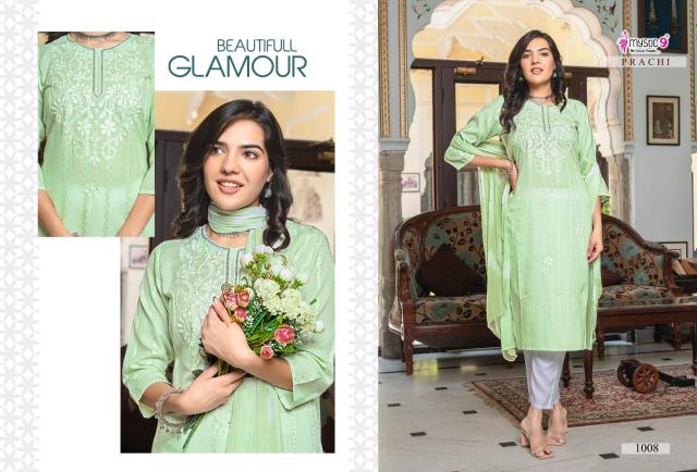 Mystic9 prachi vol 1 wholesale rate designer kurti
